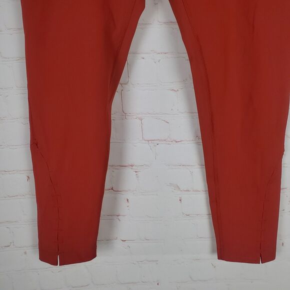 Free People Movement Legging Size L High Rise Deep Side Pockets Ankle Cutouts - Picture 10 of 16